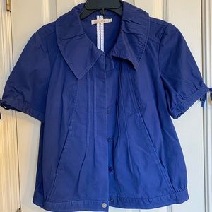 Blue light weight dress jacket